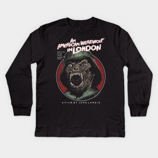 An American werewolf In London, Beware the moon, Cult Classic Kids Long Sleeve T-Shirt